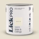 LickPro  2.5Ltr White 05 Vinyl Matt Emulsion  Paint