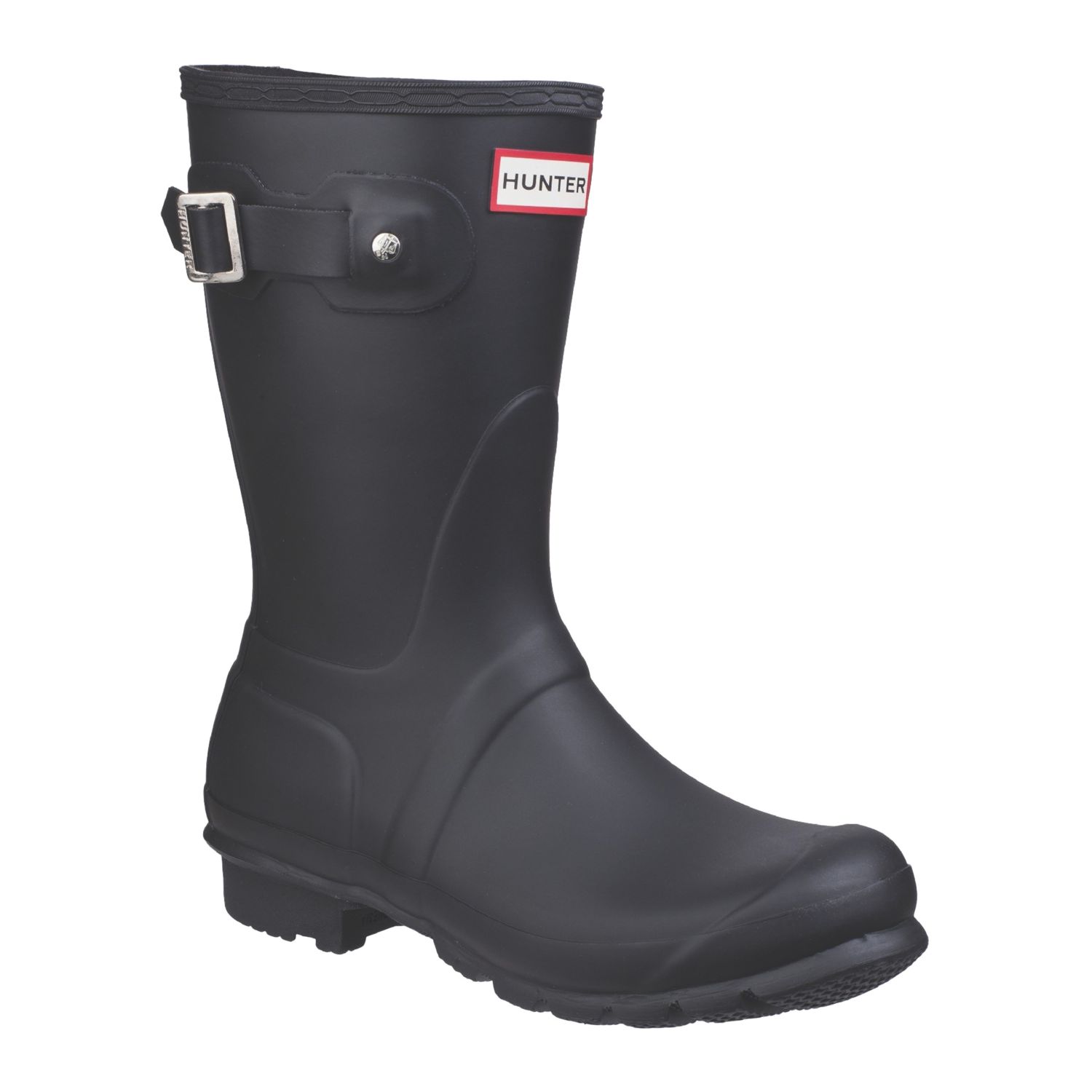 Hunter Original Short Size 6 Womens Black Non Safety Wellies (381XW)