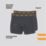 Site 2 Pack Black Large Mens Boxer Shorts