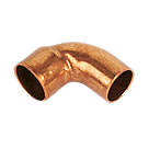 Endex  Copper End Feed Equal 90° Street Elbows 15mm 10 Pack