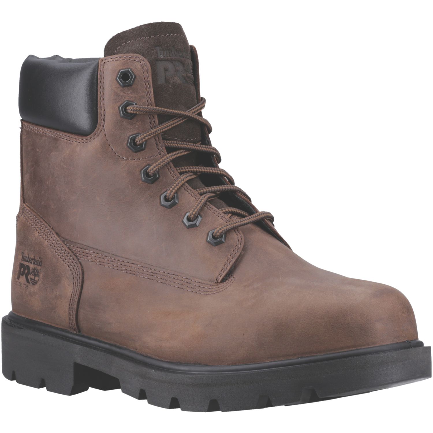 Timberland Pro Sawhorse 2.0 Size 9 Brown Steel Toe Cap Safety Boots (382AK)