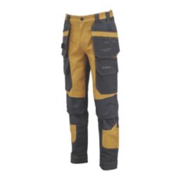 DEWALT Pro Ultra Work Trousers Clay / Grey 38" W 31" L