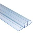 Radmat Building Materials  Clear 16mm Polycarbonate H-Profile 3000mm x 75mm