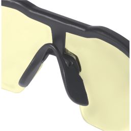 Milwaukee Enhanced Yellow Lens Safety Glasses
