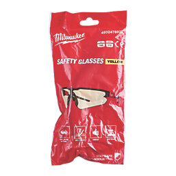 Milwaukee Enhanced Yellow Lens Safety Glasses