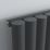 Ximax William 1800mm x 485mm 4444BTU Anthracite Vertical Designer Radiator