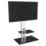 AVF Lesina FSL700LES TV Stand Silver Body/Black Glass