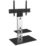 AVF Lesina FSL700LES TV Stand Silver Body/Black Glass