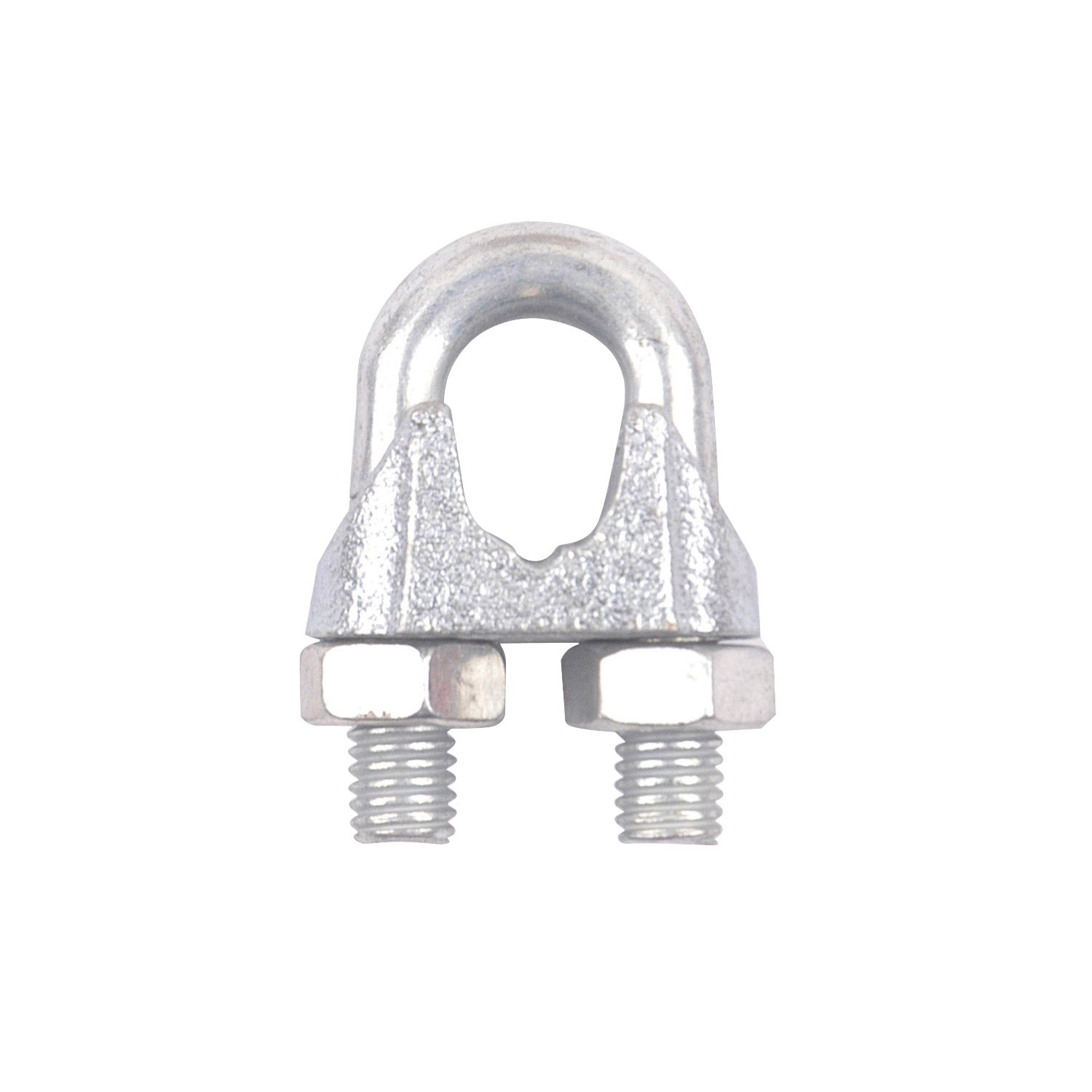 Diall M8 Rope Clips Zinc-Plated 10 Pack (382HT)