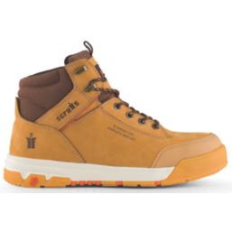 Scruffs Switchback 3 Size 8  Tan Water-Resistant  Safety Boots