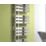 Reina 1180mm x 500mm 1625BTU Chrome Flat Designer Towel Radiator