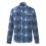 Regatta Frankie  Shacket Dusky Blue/Grey Mirage Check Medium 39-40" Chest