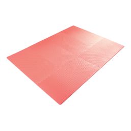 Essentials  Interlocking Floor Tiles Red 20mm 12 Pack