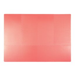 Essentials  Interlocking Floor Tiles Red 20mm 12 Pack