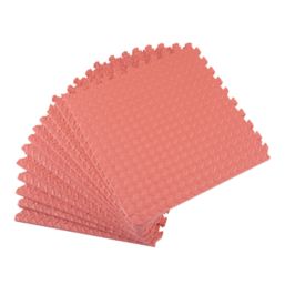 Essentials  Interlocking Floor Tiles Red 20mm 12 Pack