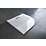 Mira Flight Level Quadrant Shower Tray White 800mm x 800mm x 25mm