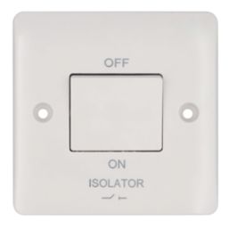 Vimark Pro 10A 1-Gang 3-Pole Fan Isolator Switch White