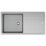 Franke Titan 1 Bowl Composite Kitchen Sink Urban Grey Reversible 970mm x 500mm