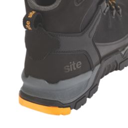 Site Densham Size 8  Black   Safety Boots