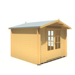 Shire Barnsdale 9' x 9' (Nominal) Apex Timber Log Cabin