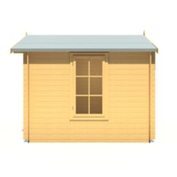 Shire Barnsdale 9' x 9' (Nominal) Apex Timber Log Cabin