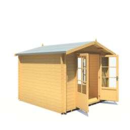 Shire Barnsdale 9' x 9' (Nominal) Apex Timber Log Cabin