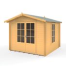 Shire Barnsdale 9' x 9' (Nominal) Apex Timber Log Cabin