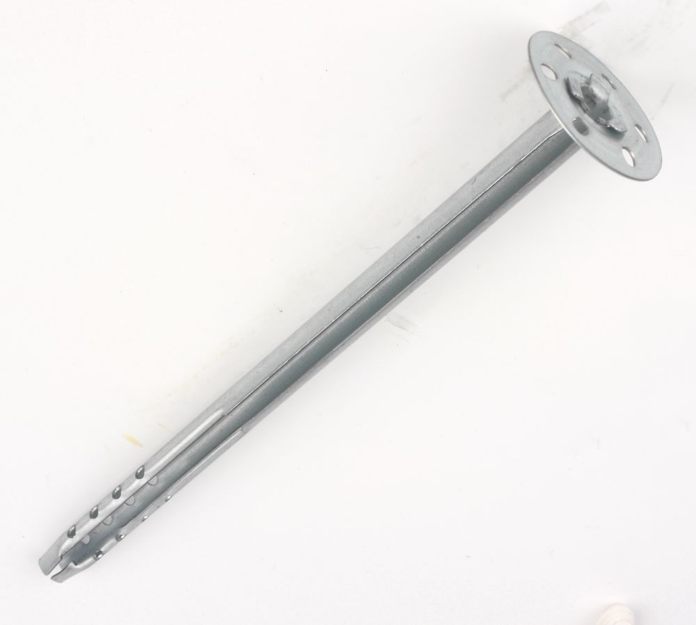 Rawlplug  Fire Rated Zinc-Plated Insulation Facade Fixings 200mm x 8mm 250 Pack