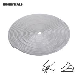 Essentials  Brush Draught Seal White 10m
