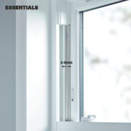 Essentials  Brush Draught Seal White 10m