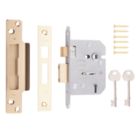 ERA  5 Lever Brass Mortice Sashlock 76mm Case - 56mm Backset