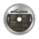 Evolution FW210TCT-40 Wood Circular Saw Blade 210mm x 25.4mm 40T