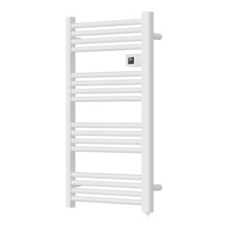 Refurb Flomasta 960mm x 540mm 1706BTU White Flat Electric Towel Radiator