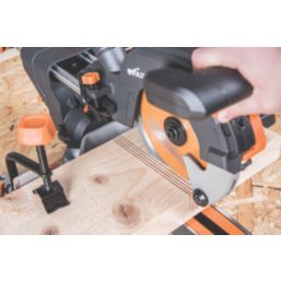 Evolution R185SMS 185mm  Electric Single-Bevel Sliding Multi-Material Mitre Saw 220-240V