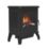 Be Modern Trowpoint Black Electric Freestanding Stove 495mm x 595mm