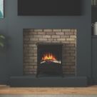 Be Modern Trowpoint Black Electric Freestanding Stove 495mm x 595mm