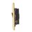 Arlec  10A 1-Gang 2-Way Light Switch  Gold