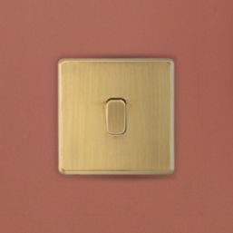 Arlec  10A 1-Gang 2-Way Light Switch  Gold