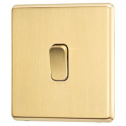 Arlec  10A 1-Gang 2-Way Light Switch  Gold