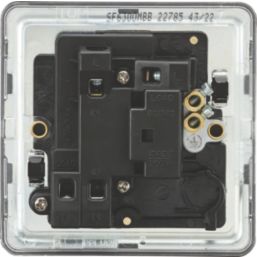 Knightsbridge  13A Switched Fused Spur  Matt Black