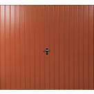 Gliderol Vertical 8' x 7' Non-Insulated Framed Steel Up & Over Garage Door Terracotta