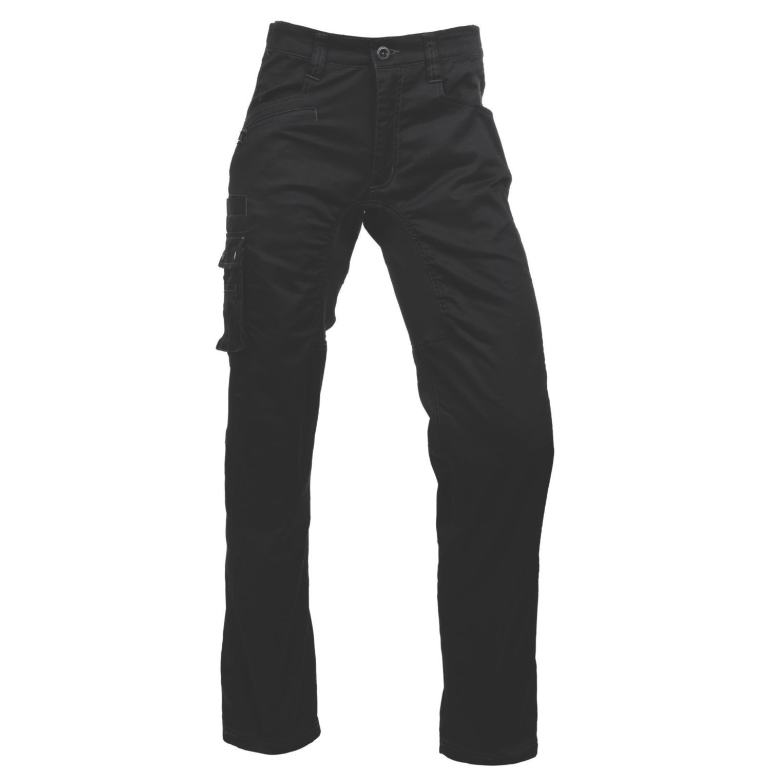 CAT Operator Flex Work Trousers Black 42" W 34" L (383XJ)