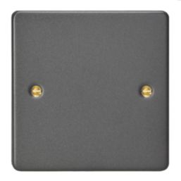 Varilight  1-Gang Blanking Plate Graphite Grey