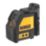 DEWALT DW088K-XJ Red Self-Levelling Cross-Line Laser Level