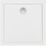 Milan Square Bathroom Square Shower Tray and Waste White Gloss 900mm x 900mm x 40mm