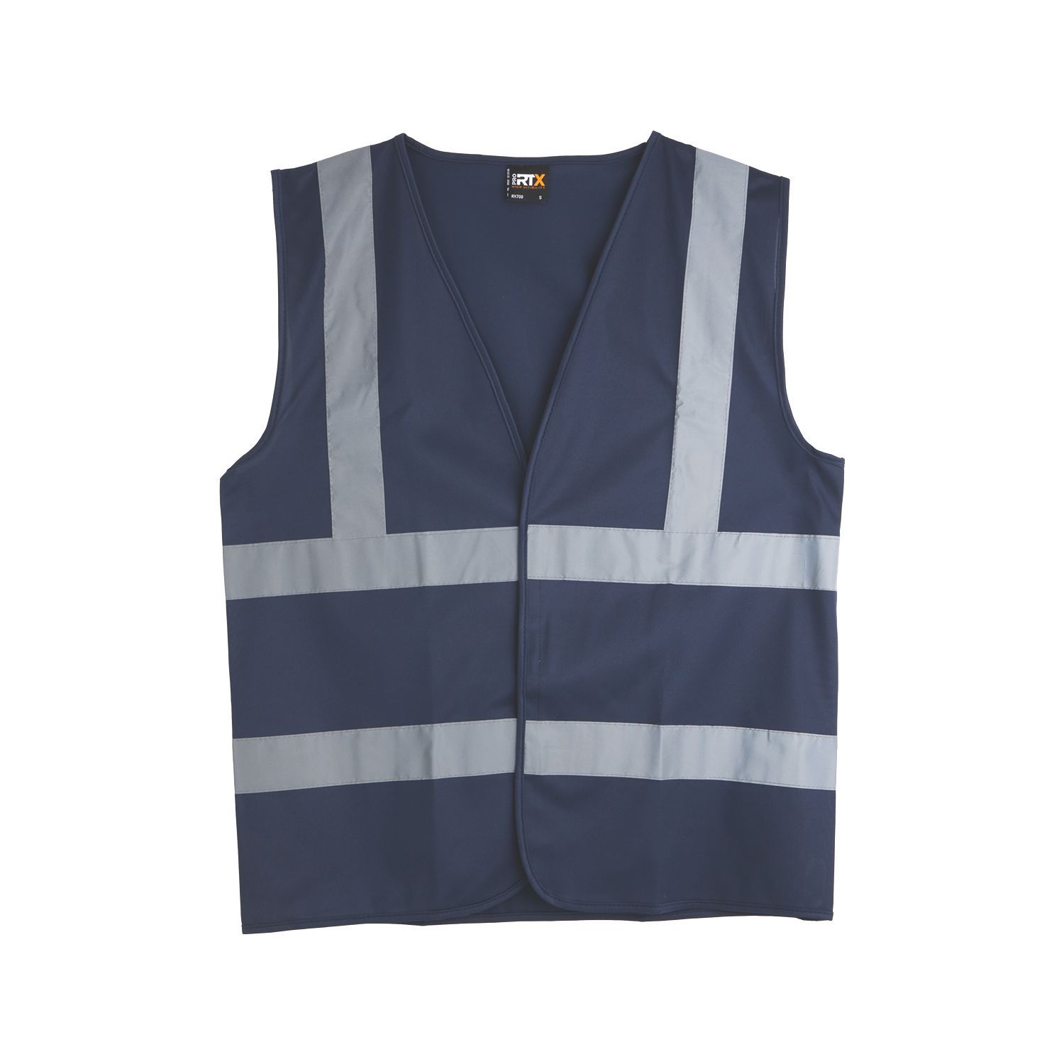 Pro RTX High Visibilty Waistcoat Navy Medium 40" Chest (384AL)