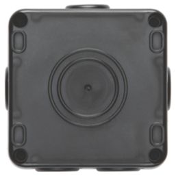 Knightsbridge  IP66 20AX 1-Gang 1-Way Weatherproof Outdoor DP Switch with LED