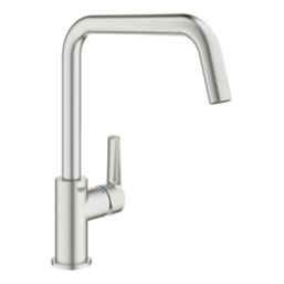 Refurb Grohe QuickFix Start  U-Spout Kitchen Tap Supersteel