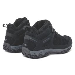 Regatta Edgepoint IV Mid Size 7  Black / Granite Waterproof  Non Safety Work Boots