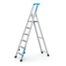 Zarges Aluminium 1.86m 6 Step Platform Step Ladder